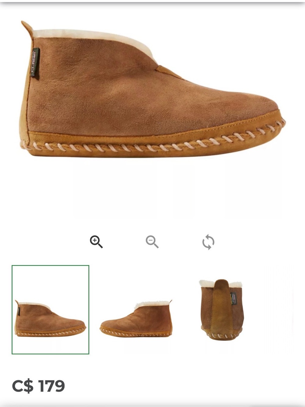 Women's LL Bean Wicked Good Slippers 7